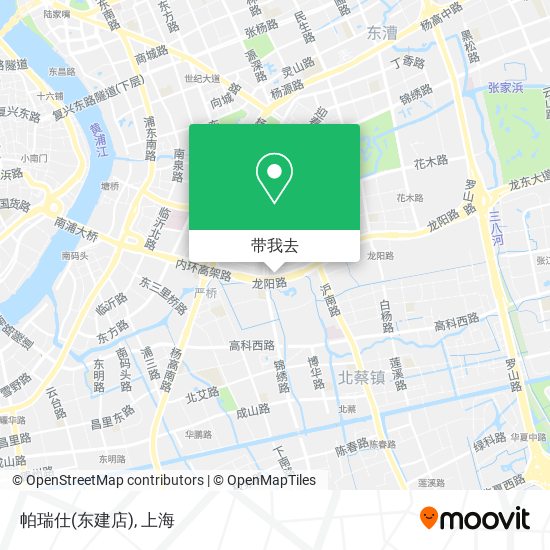 帕瑞仕(东建店)地图