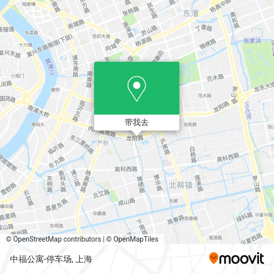 中福公寓-停车场地图