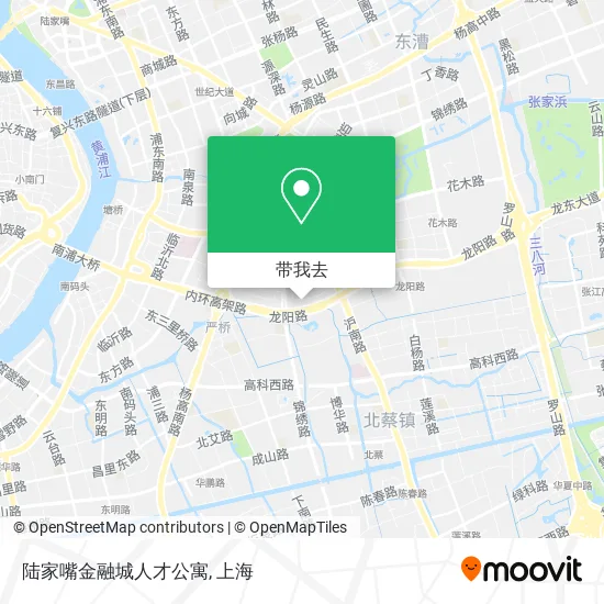 陆家嘴金融城人才公寓地图