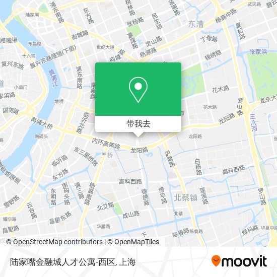 陆家嘴金融城人才公寓-西区地图