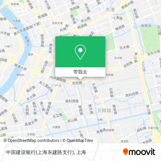 中国建设银行(上海东建路支行)地图