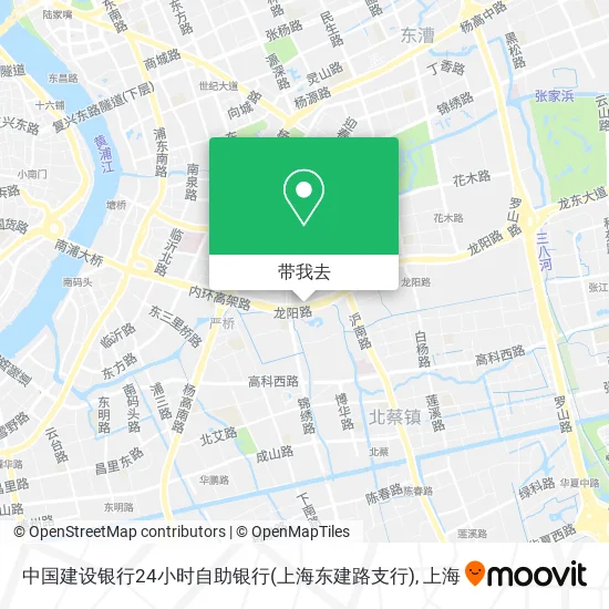 中国建设银行24小时自助银行(上海东建路支行)地图