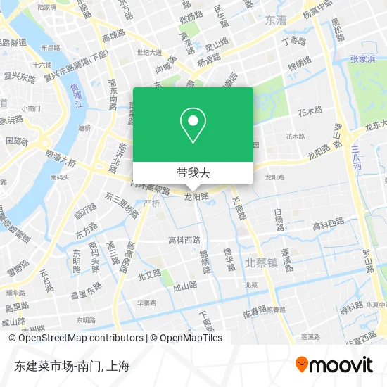 东建菜市场-南门地图