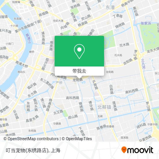 叮当宠物(东绣路店)地图