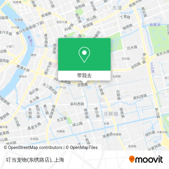 叮当宠物(东绣路店)地图