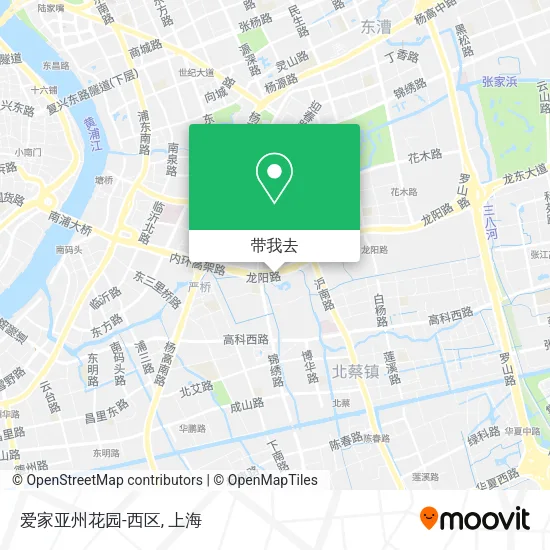 爱家亚州花园-西区地图