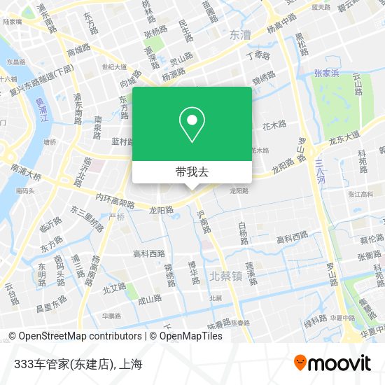 333车管家(东建店)地图