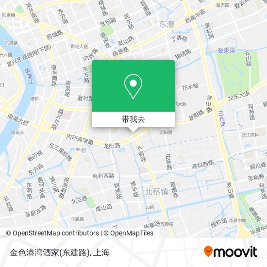金色港湾酒家(东建路)地图