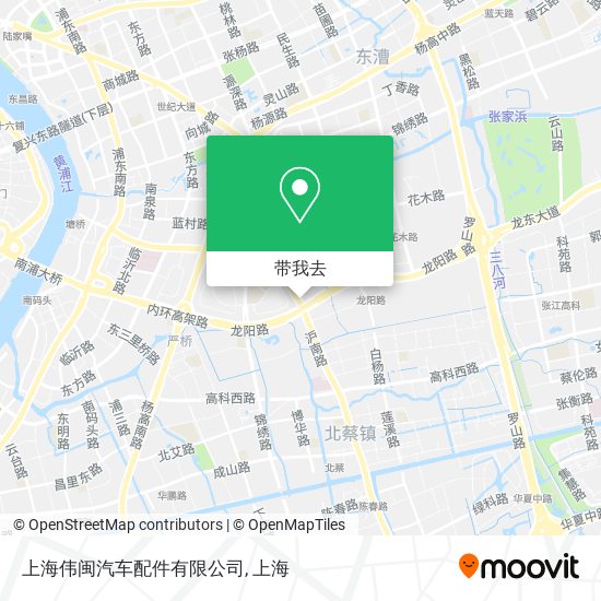 上海伟闽汽车配件有限公司地图