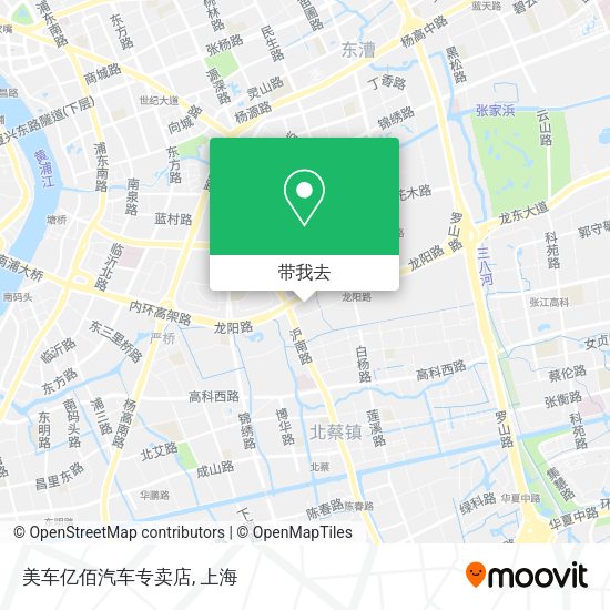 美车亿佰汽车专卖店地图
