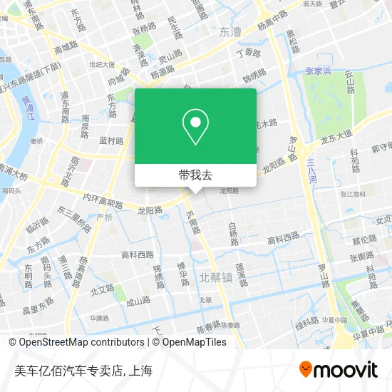 美车亿佰汽车专卖店地图
