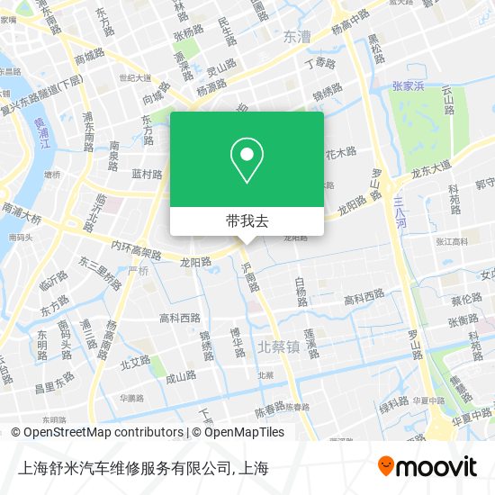 上海舒米汽车维修服务有限公司地图
