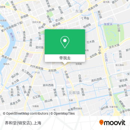 养和堂(锦安店)地图