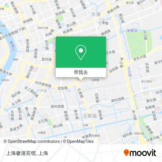 上海馨港宾馆地图