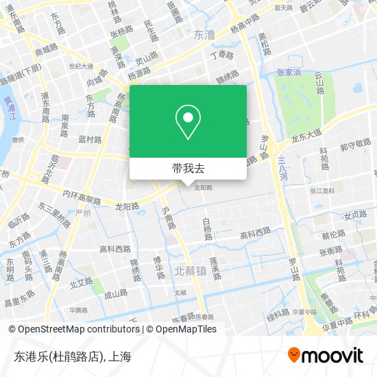 东港乐(杜鹃路店)地图