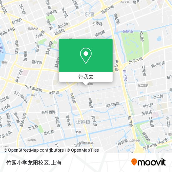 竹园小学龙阳校区地图