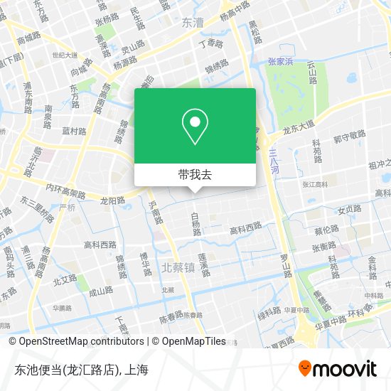 东池便当(龙汇路店)地图