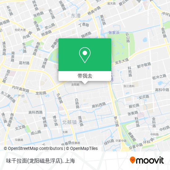 味千拉面(龙阳磁悬浮店)地图