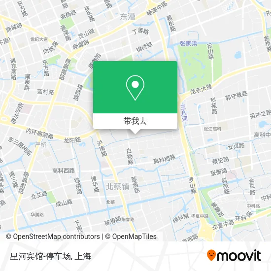 星河宾馆-停车场地图