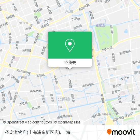 圣宠宠物店(上海浦东新区店)地图