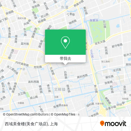 西域美食楼(美食广场店)地图