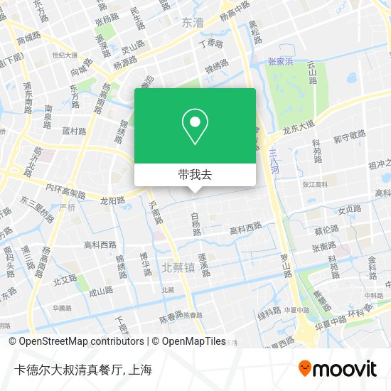 卡德尔大叔清真餐厅地图