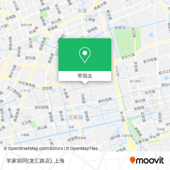 羊家胡同(龙汇路店)地图