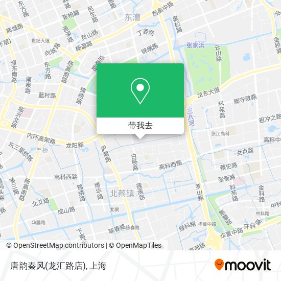 唐韵秦风(龙汇路店)地图