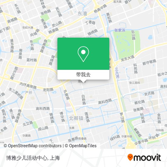 博雅少儿活动中心地图