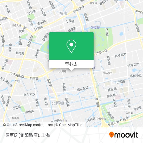 屈臣氏(龙阳路店)地图