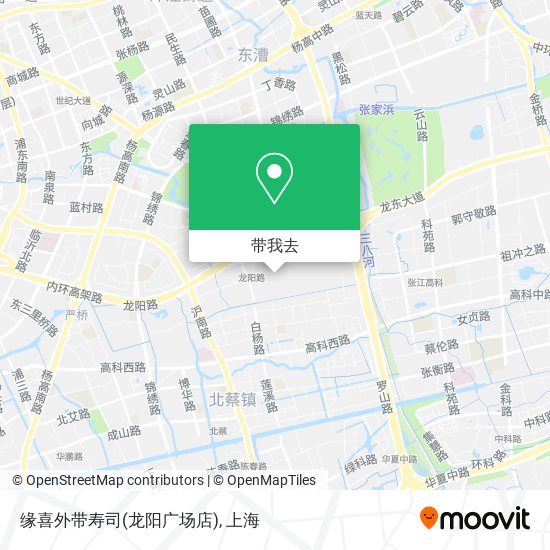 缘喜外带寿司(龙阳广场店)地图