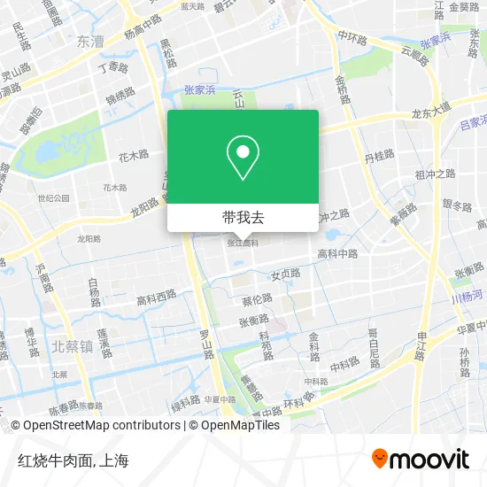 红烧牛肉面地图