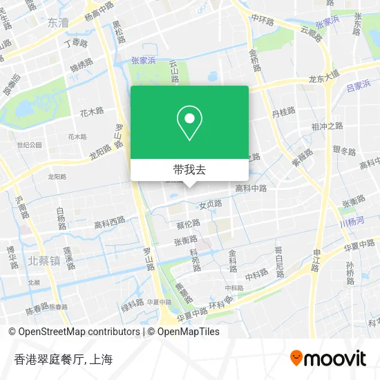 香港翠庭餐厅地图