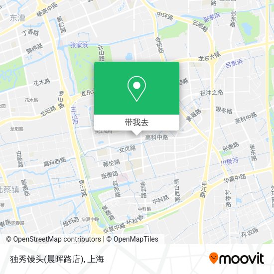 独秀馒头(晨晖路店)地图