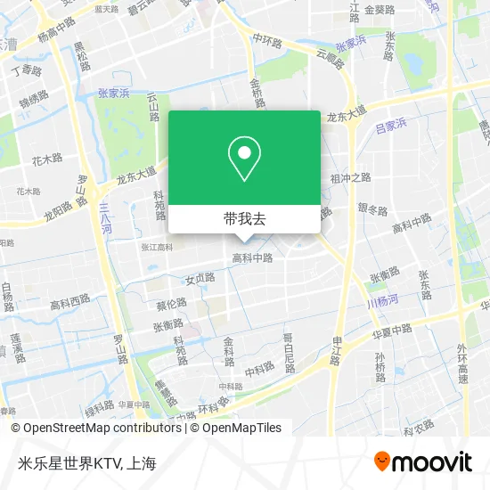 米乐星世界KTV地图
