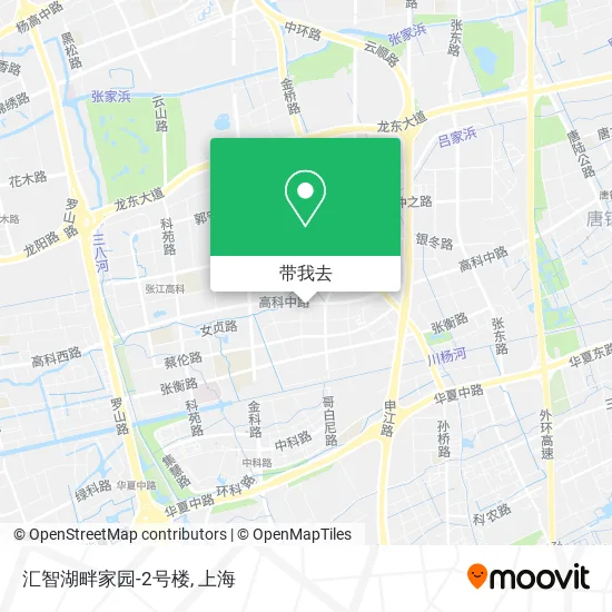 汇智湖畔家园-2号楼地图