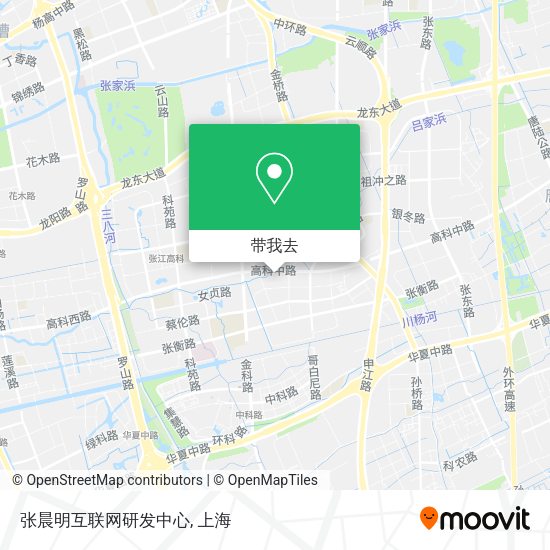 张晨明互联网研发中心地图