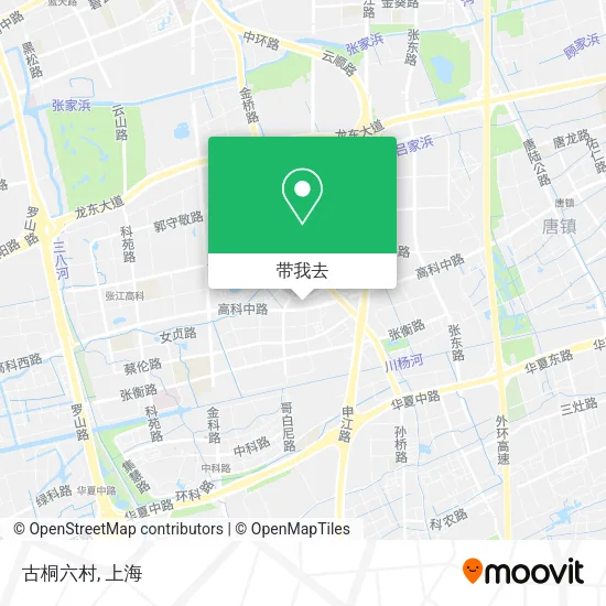 古桐六村地图