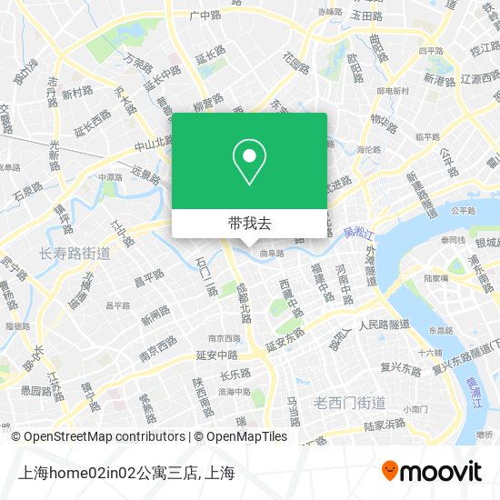 上海home02in02公寓三店地图