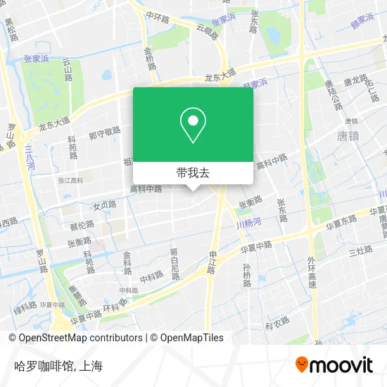 哈罗咖啡馆地图