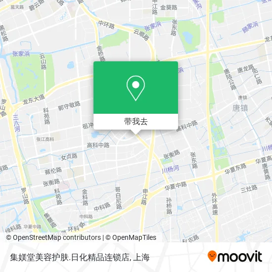 集媄堂美容护肤.日化精品连锁店地图