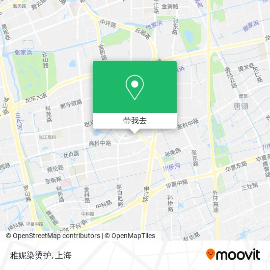 雅妮染烫护地图