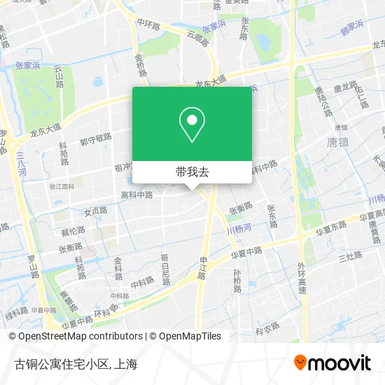 古铜公寓住宅小区地图