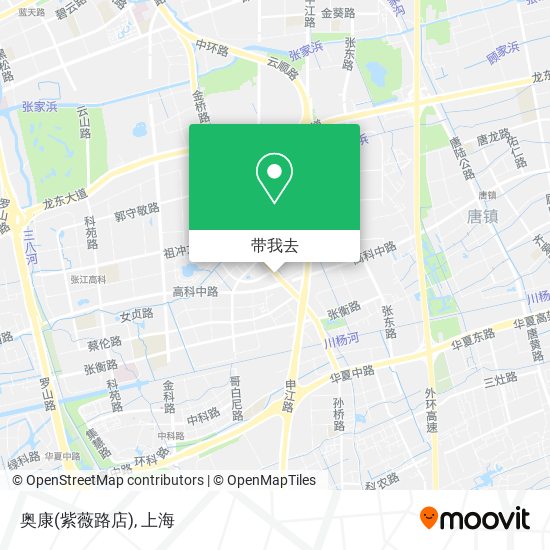 奥康(紫薇路店)地图