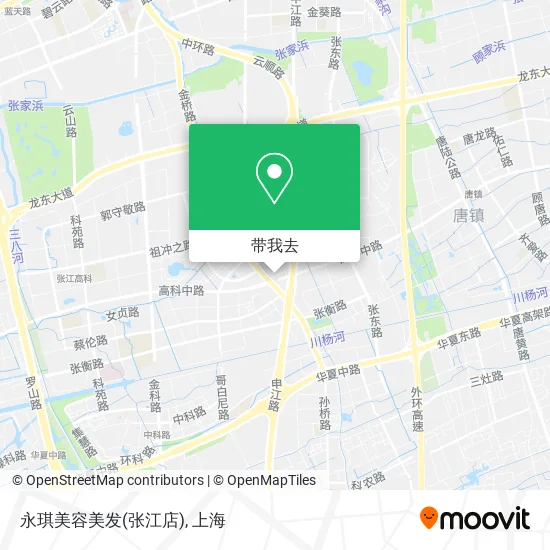 永琪美容美发(张江店)地图