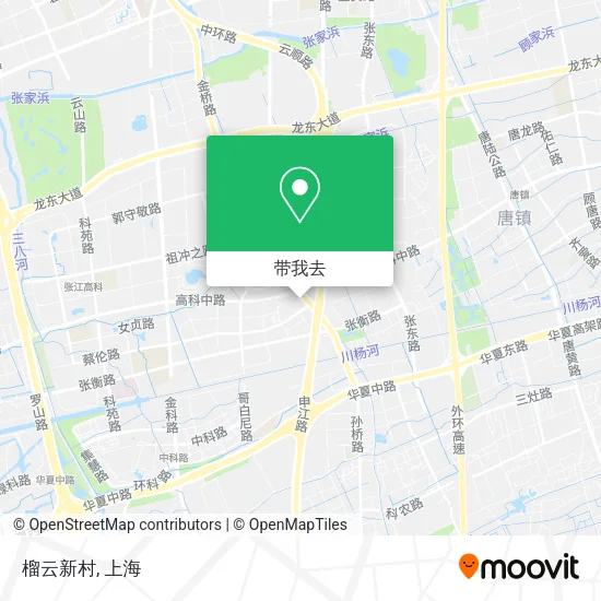 榴云新村地图