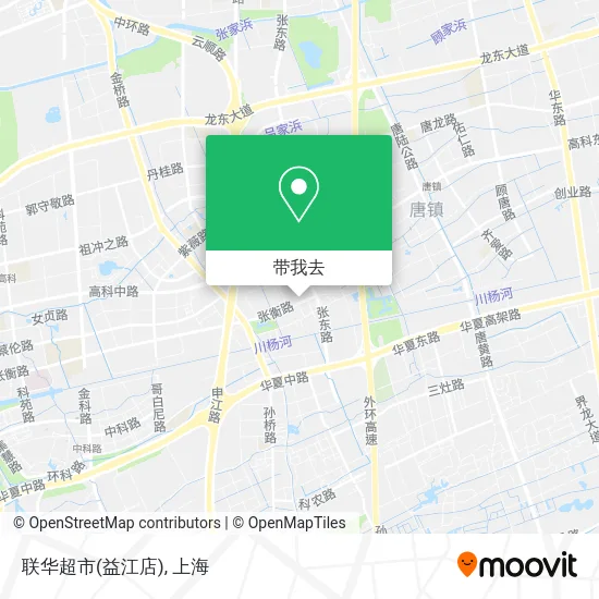 联华超市(益江店)地图