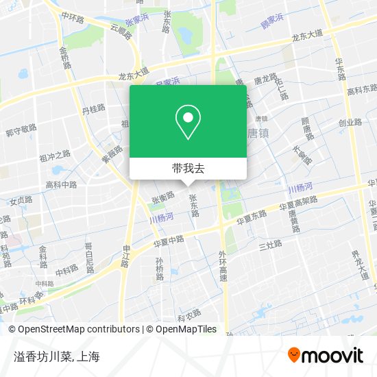 溢香坊川菜地图