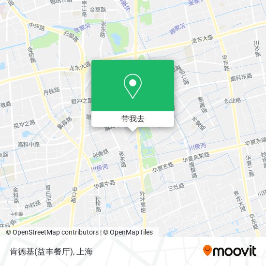 肯德基(益丰餐厅)地图