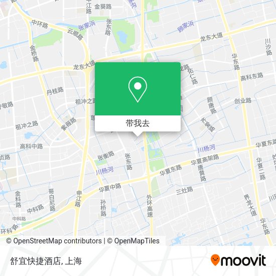 舒宜快捷酒店地图